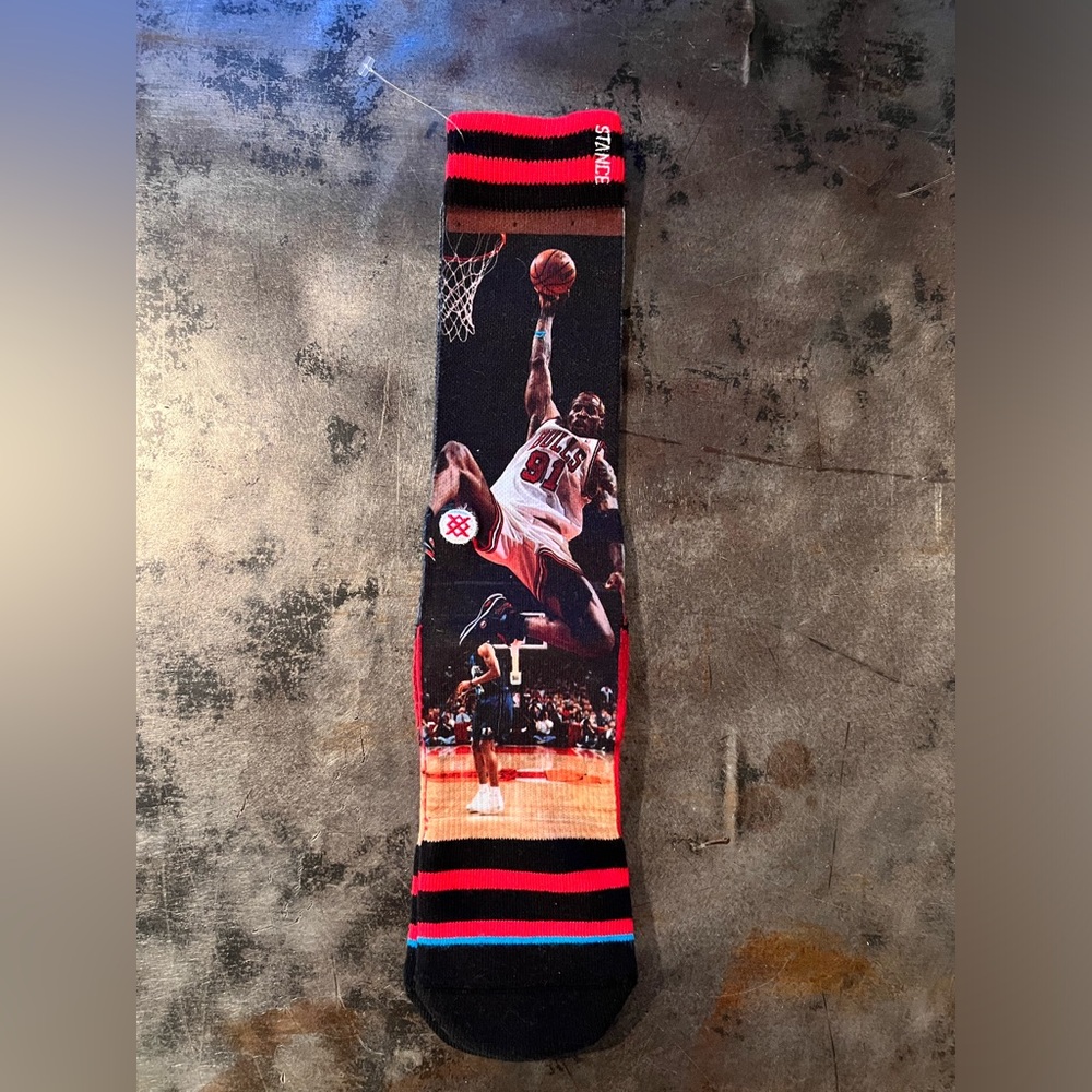 NBA Chicago Bulls Stance Classic Socks l/xl